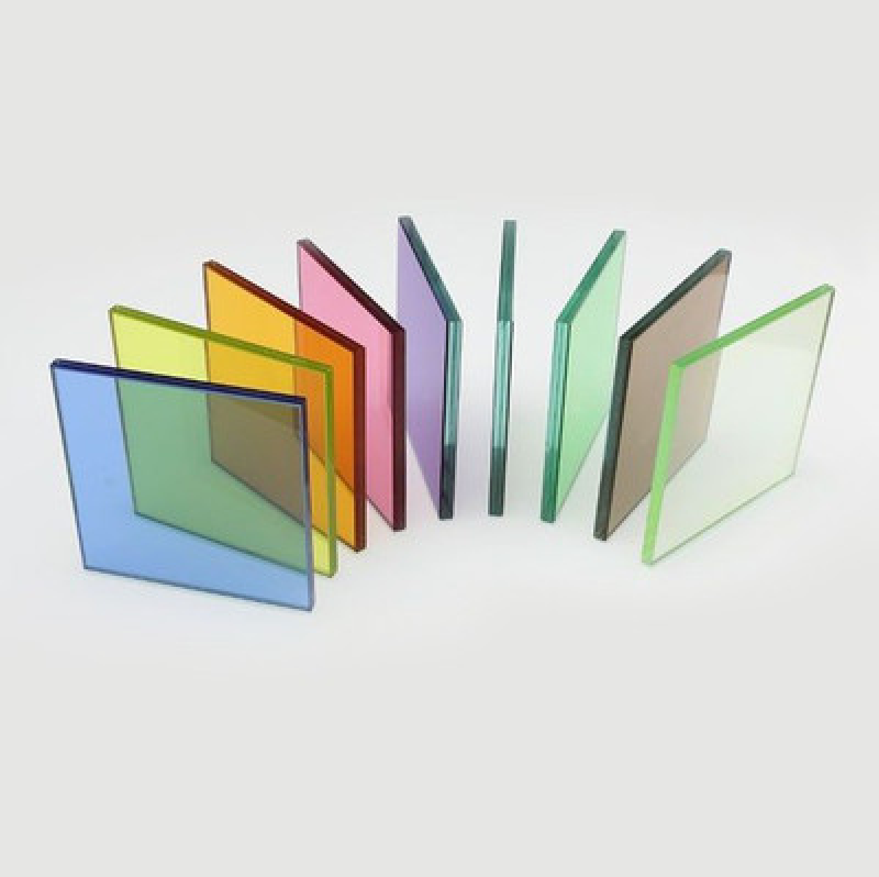 Renkli Lamine Cam