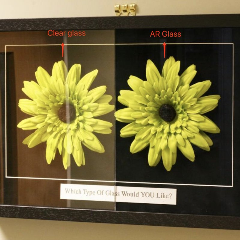 Parlamayan Cam/Yansıtıcı Olmayan Cam