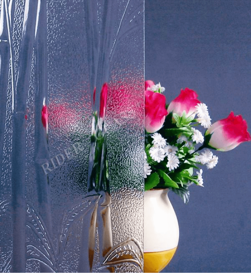 Düşük Demir Desenli Cam